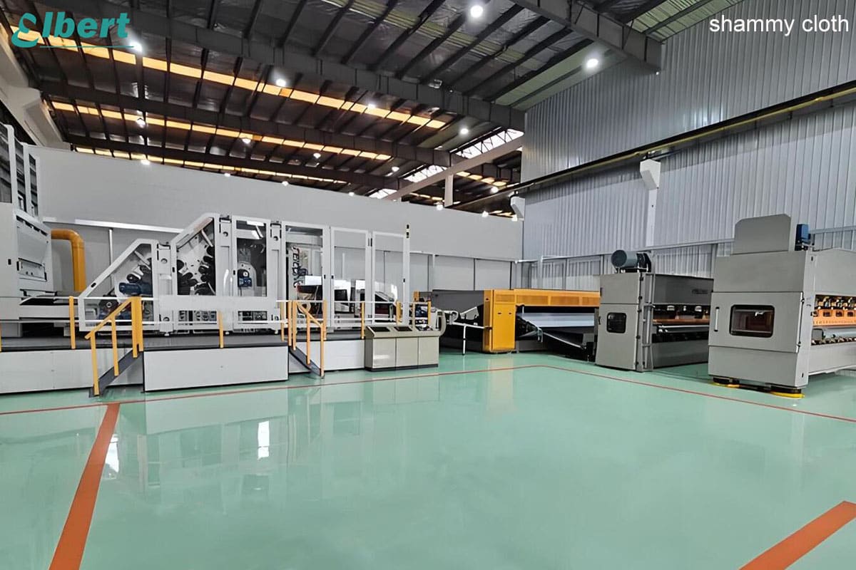 Fabricação de pano shammy
