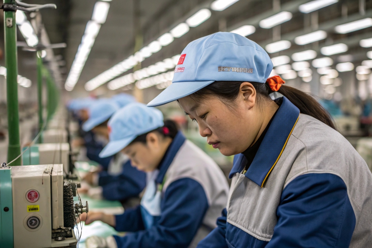 中国製造労働力