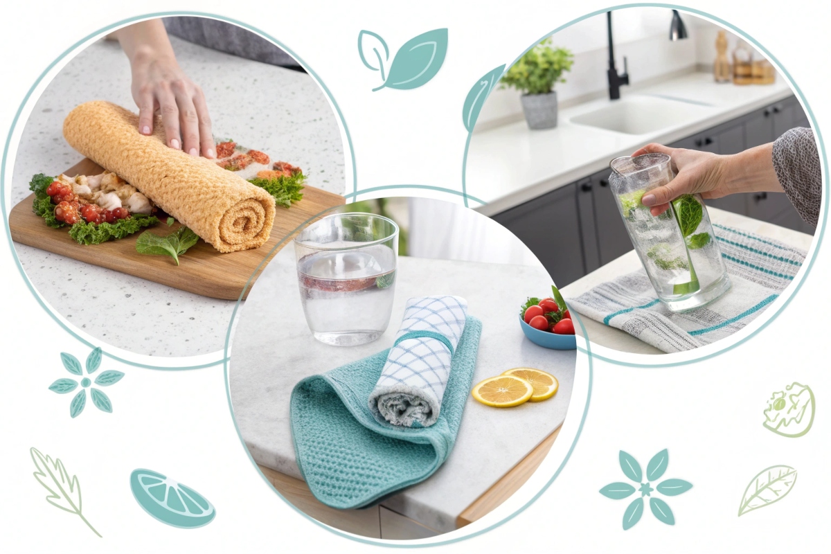 Toalla de cocina usos múltiples