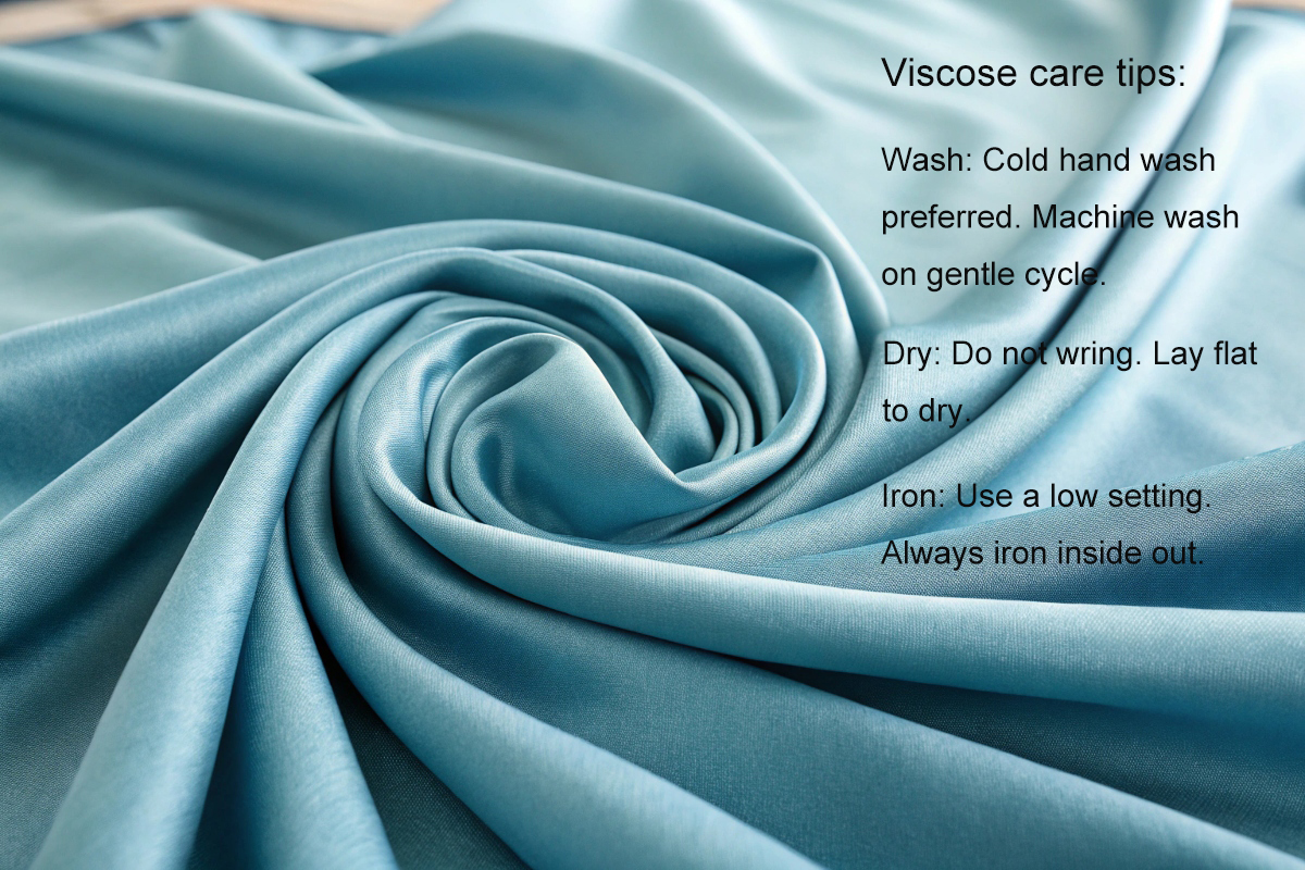 viscose care tips