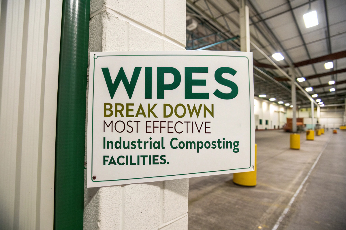 Wipes Compostable Industrial