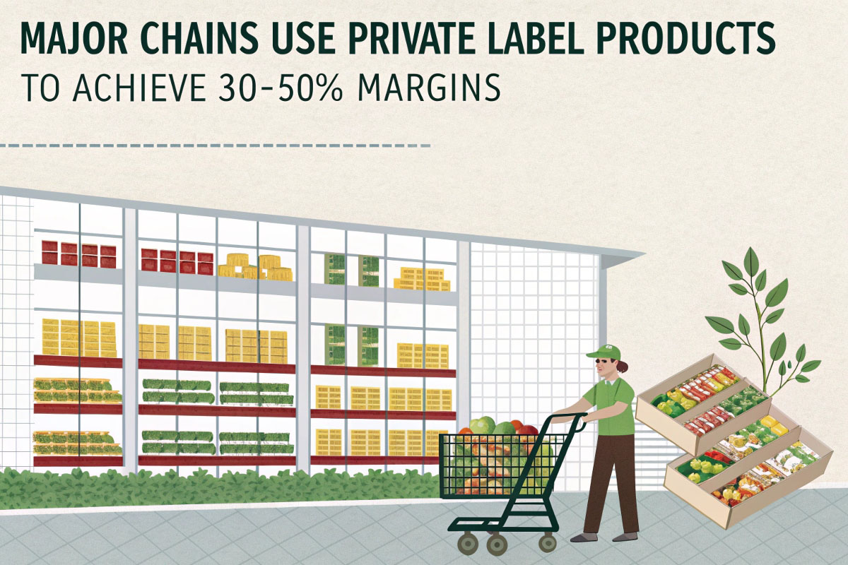 Private label retail display