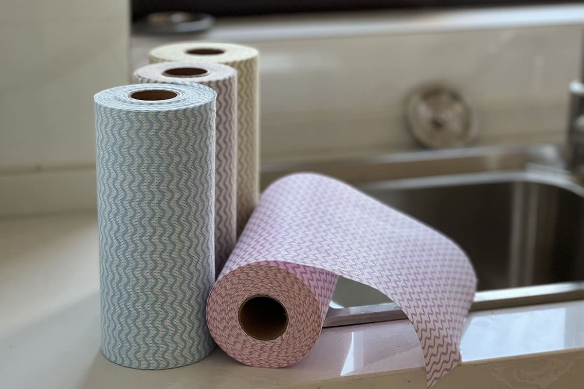 Kitchen Cleaning Wipes Roll