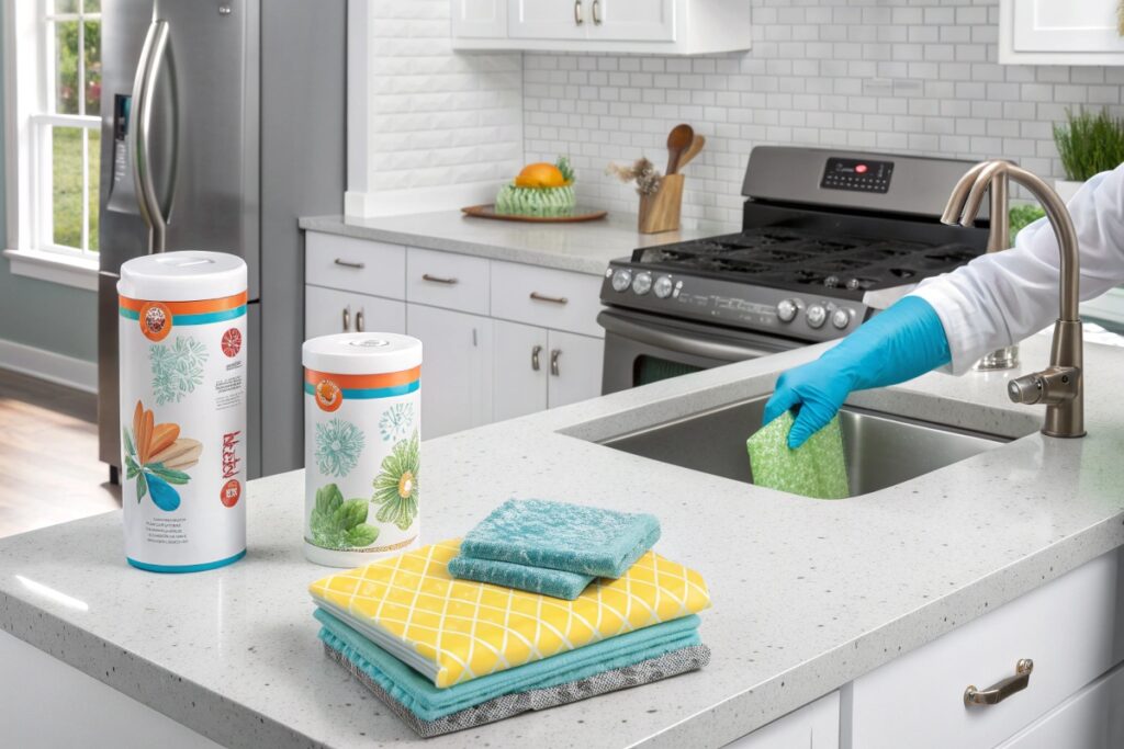 Wet Wipes for Kitchen Cleaning