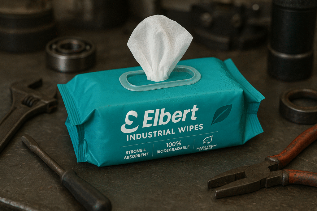 Fournitures d'atelier essentielles : lingettes et outils Elbert