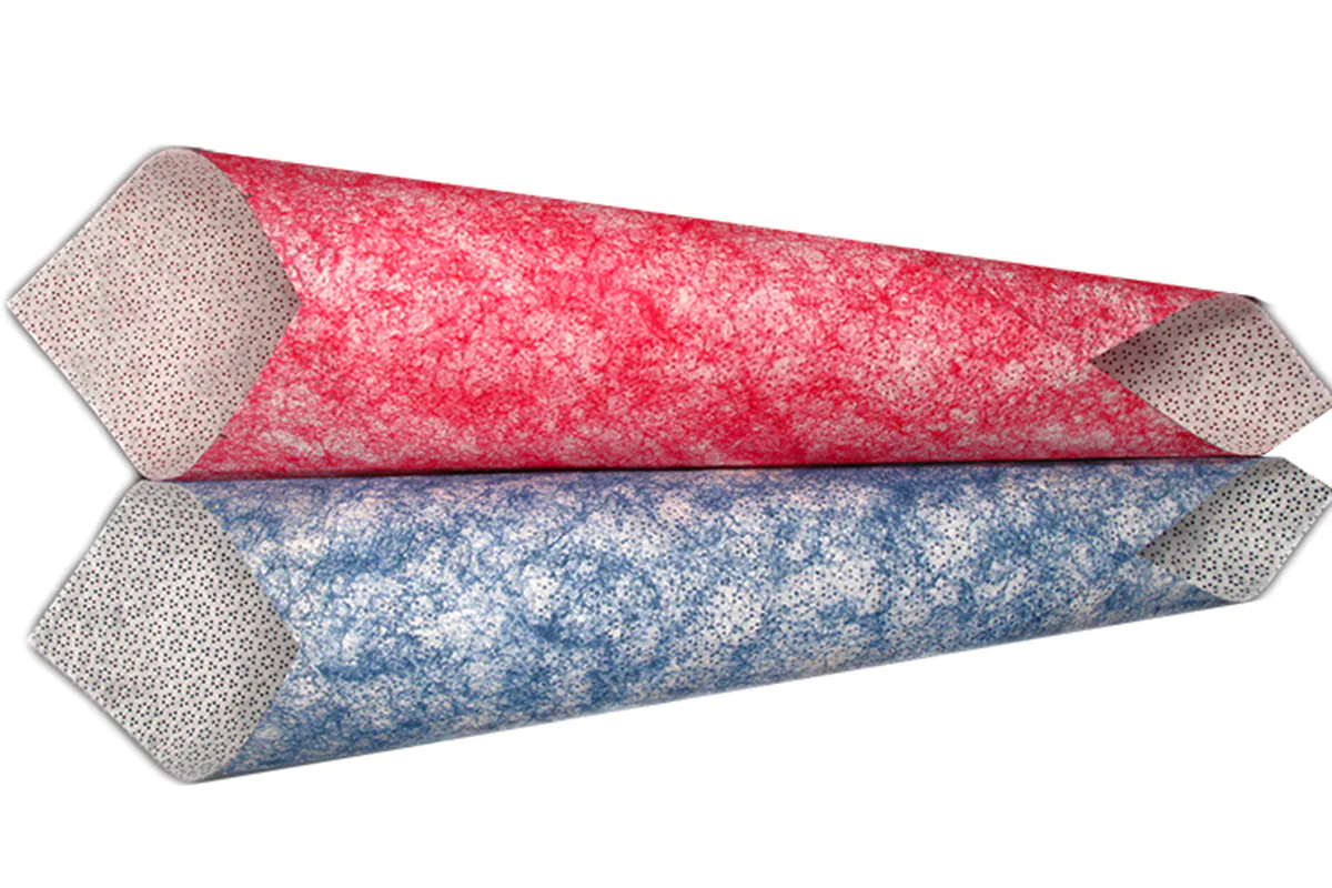 Melt blown nonwoven fabric