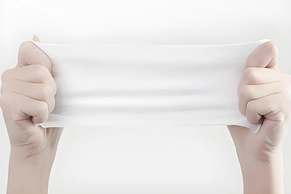 ウェットティッシュの強さ