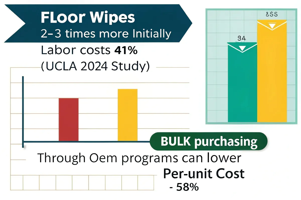 Infográfico de comparação de custos