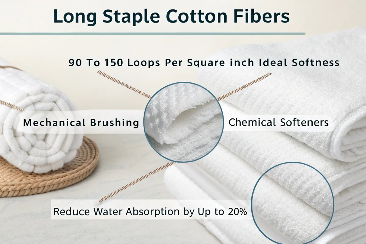 how towels get soft