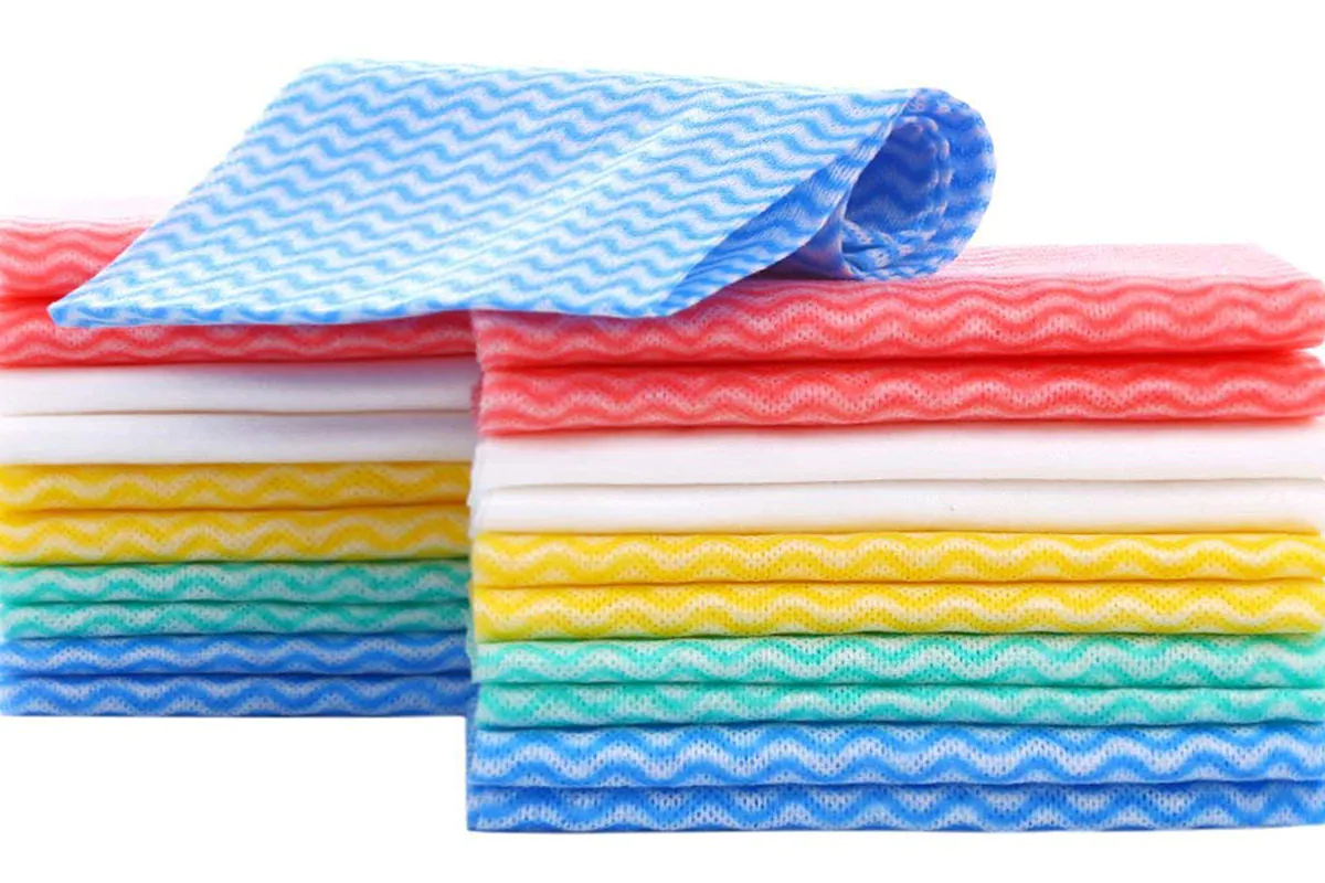 gefärbte Viskosemischgewebe