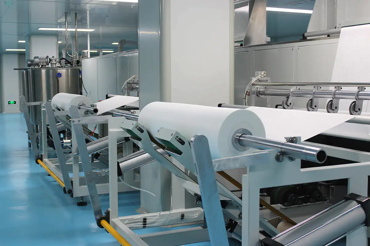 Vollautomatische Produktionslinie 7 nasse Wischtücher 7