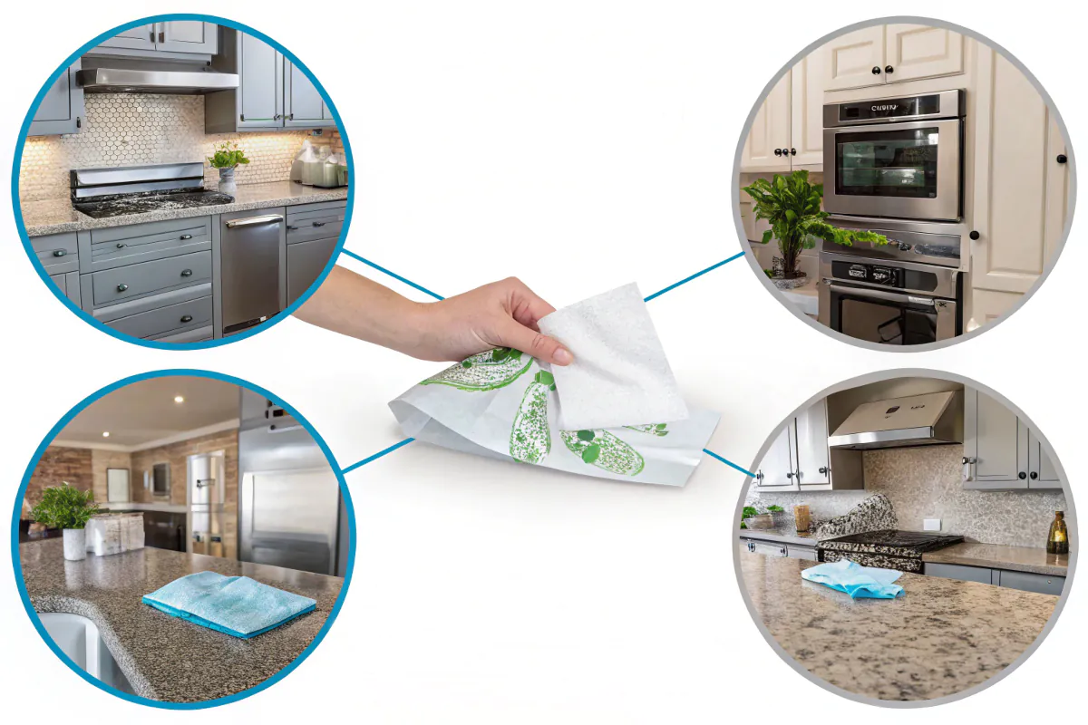 Wipes benefits infographic