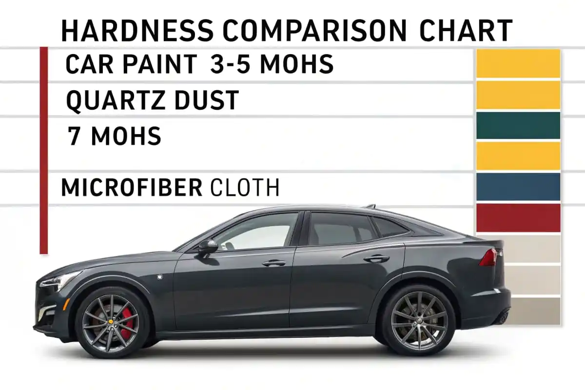 Paint hardness comparison chart