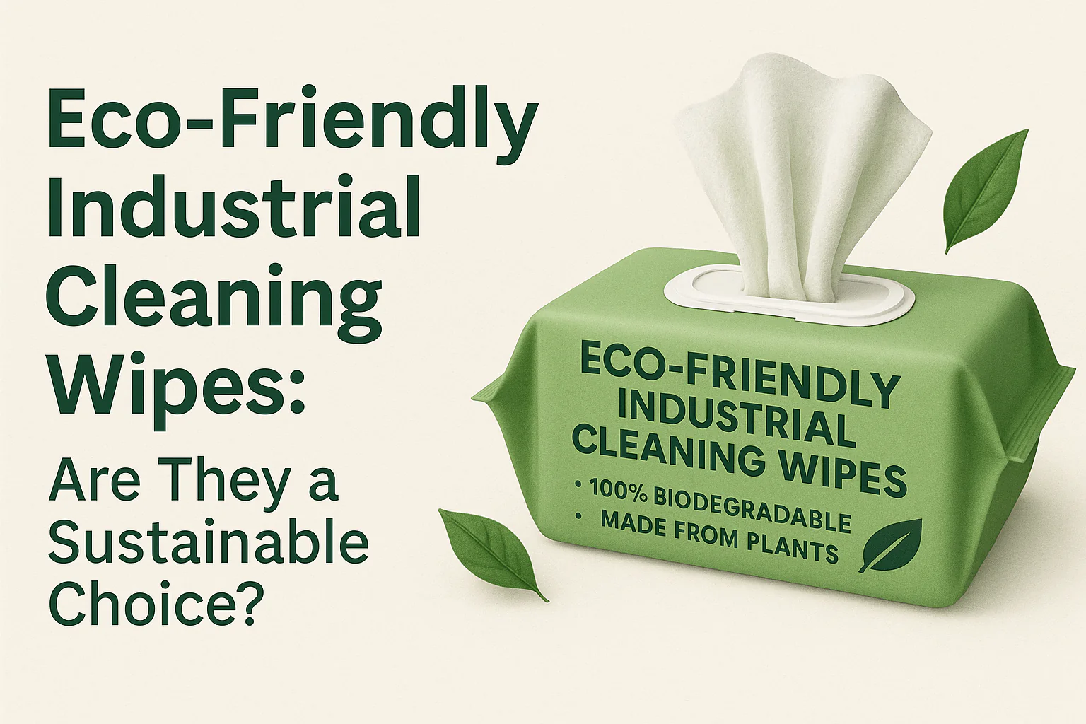 eco-friendly industrial cleaning wipes